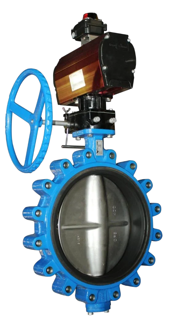 HENO ductile iron butterfly valve